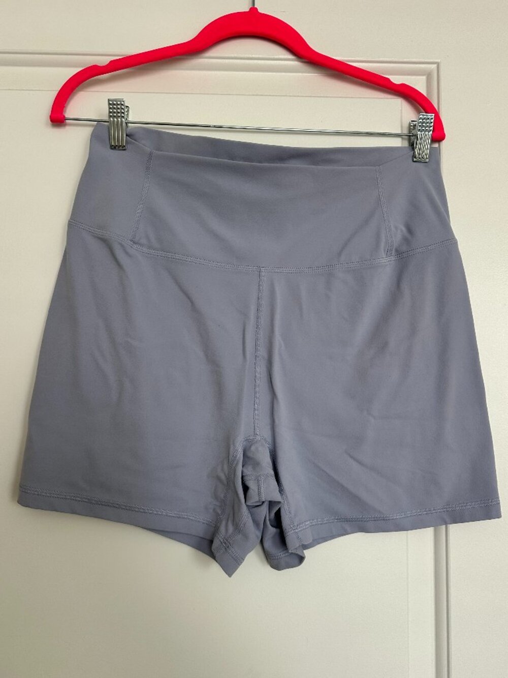Free People Movement High Rise Biker Shorts Lavender Size XL